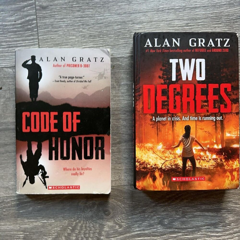 Code Of Honor / Two Degrees Alan Gratz Scholastic PB HC DJ Young Adult Fiction